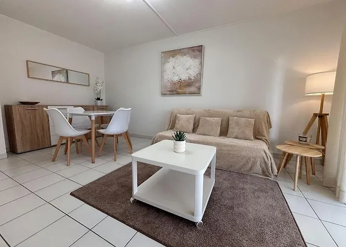 Appartement T2 Lumineux 4 Pers, Pisc,plag 2min, Park Priv,wifi *